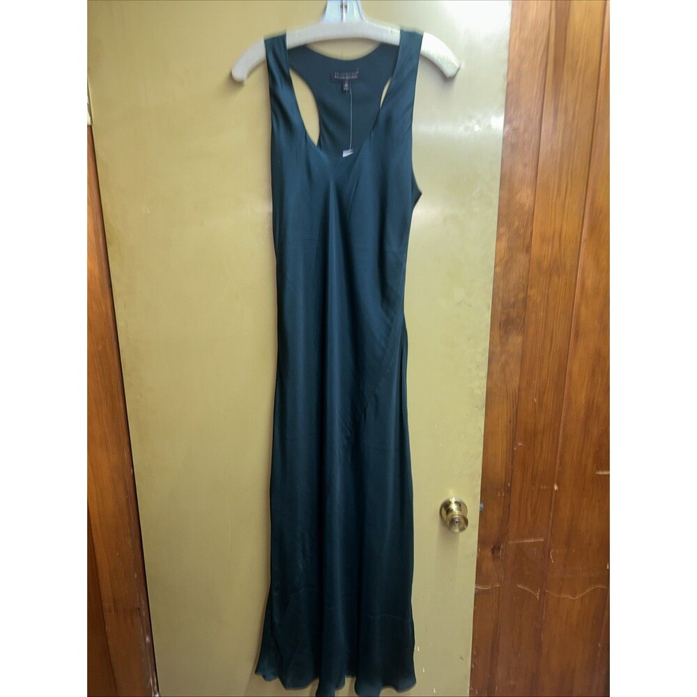 Women’s Emerald Green Banana Republic Slip Dress Sz 10, New With Tags